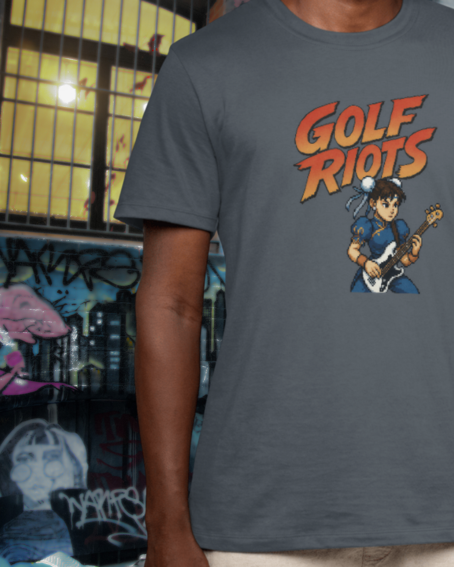 "Ji Lin" GR Street Riots T-shirt (unisex)